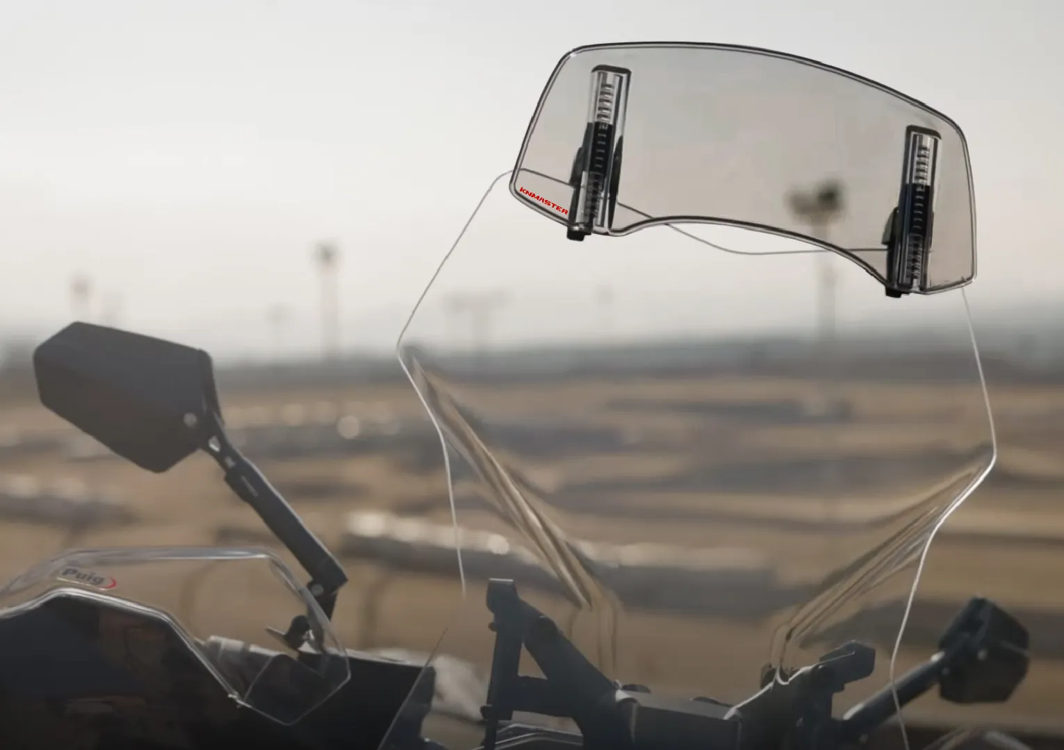 KNMASTER RS-400K KADEMELİ RÜZGAR SAPTIRICI FÜME DEFLEKTÖR