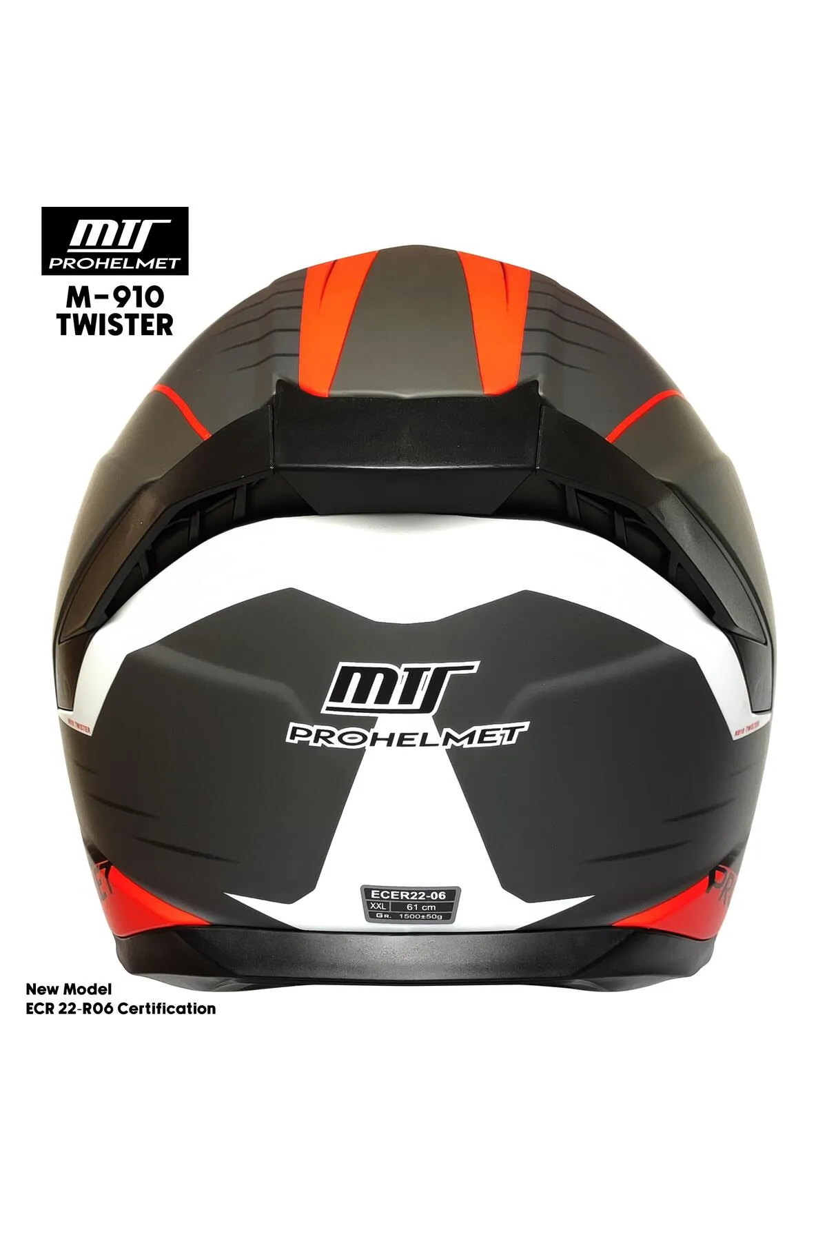 MTS 910 TWİSTER MAT SİYAH FULLFACE KASK (SİYAH VİZÖRLÜ)