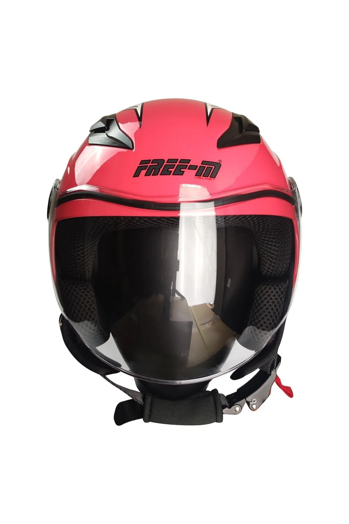 FREE-M FR205 YARIM ÇOCUK KASKI (PEMBE)