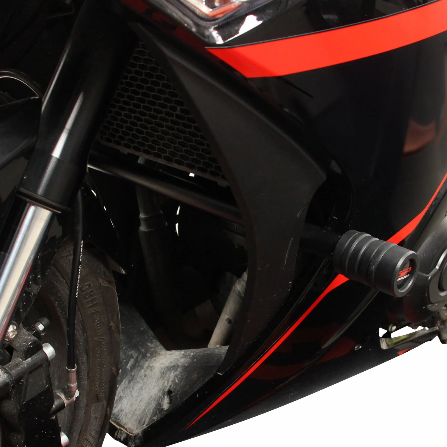 GP KOMPOZİT RKS R250 2022-2024 UYUMLU MOTOR KORUMA DEMİRİ SİYAH