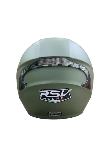 RSV 618 GÜNEŞ GÖZLÜKLÜ YAZLIK YARIM KASK MAT YEŞİL
