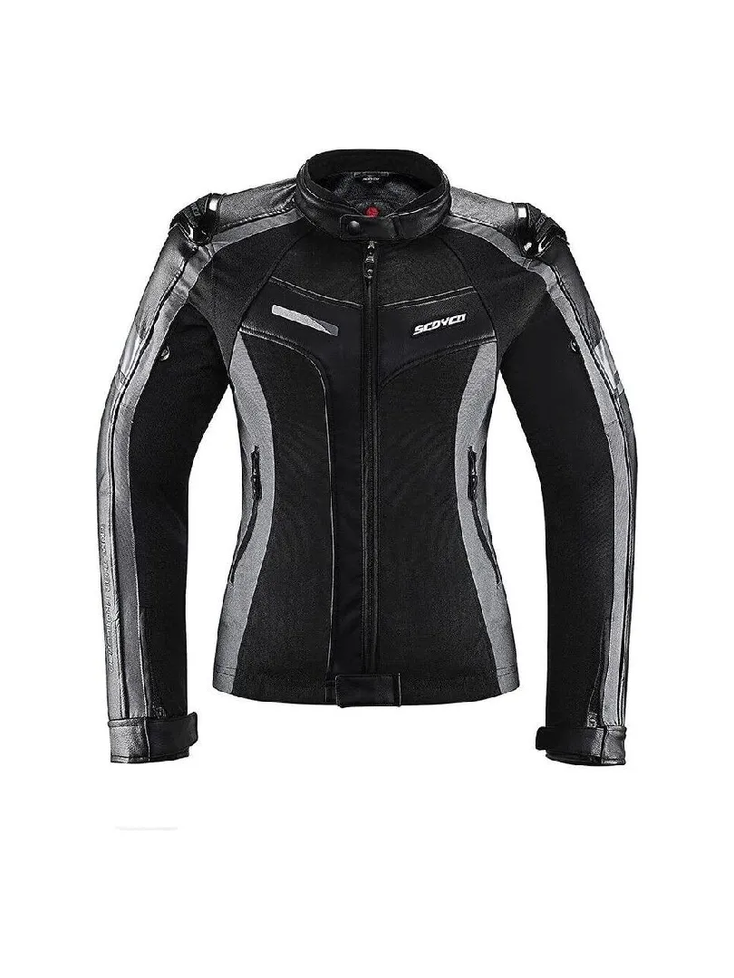 SCOYCO JK152W GRİ KADIN MOTOSİKLET MONT