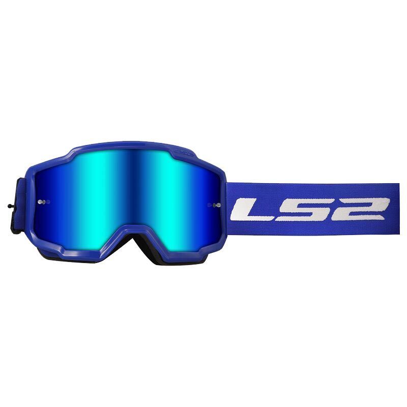LS2 CHARGER GOGGLES MOTOKROSS GÖZLÜK (MAVİ)