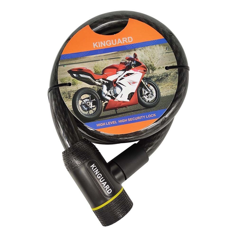 KİNGUARD 3027 MOTOSİKLET HALAT KİLİT (1.5 METRE)