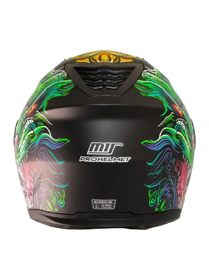 MTS M-966 V2 DRAGO MAT ÇENE AÇILIR KASK