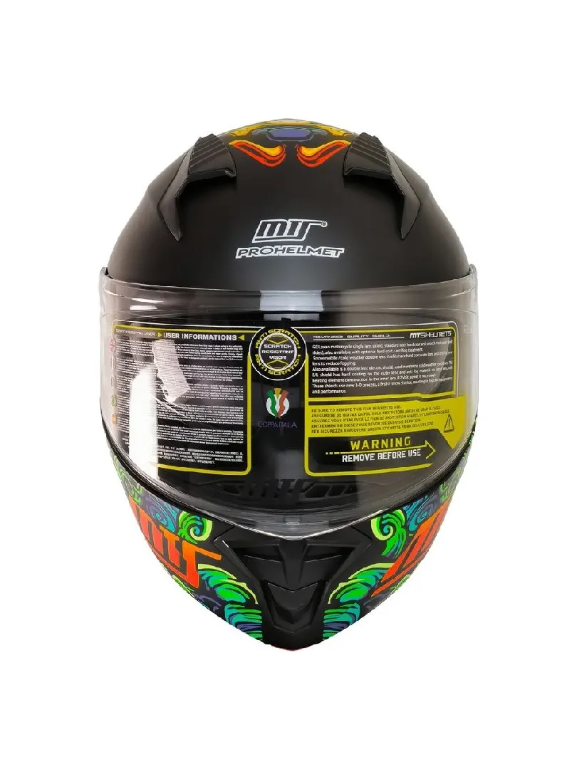 MTS M-966 V2 DRAGO MAT ÇENE AÇILIR KASK