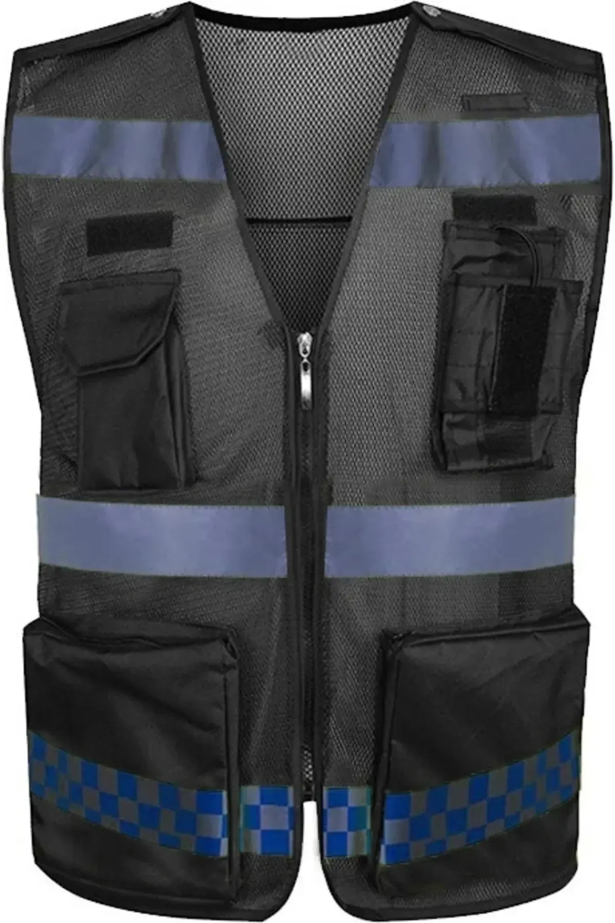 PROSEV MB045 REFLEKTÖRLÜ YELEK (SİYAH)