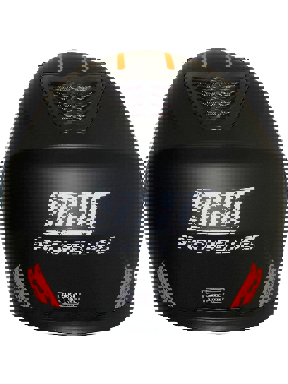 MTS M-966 V2 FC5 SİYAH TURUNCU ÇİZGİLİ ÇENE AÇILIR KASK