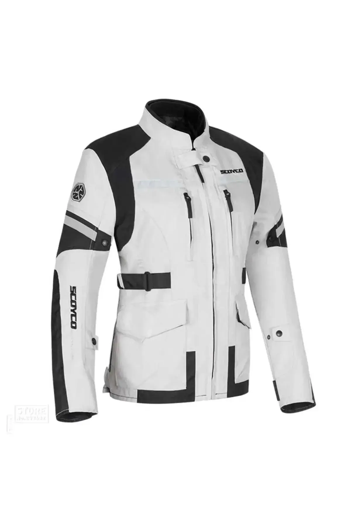 SCOYCO JK122W GRİ BAYAN 4 MEVSİM MOTOSİKLET MONTU