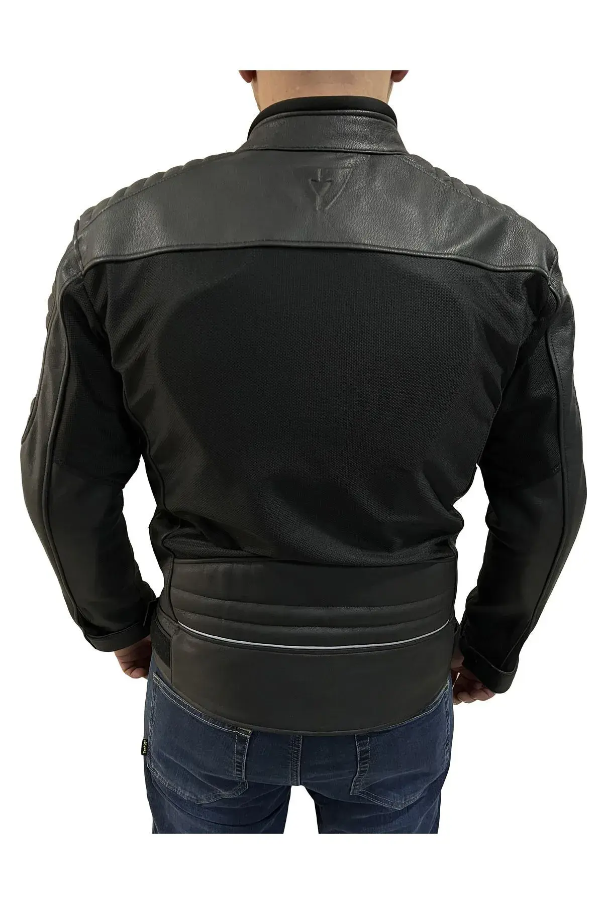 VENOM BLADE DERİ FİLELİ CEKET