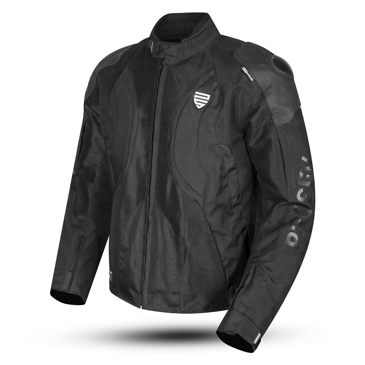 Prosev 195 Gp Knight Hörgüçlü Korumalı Motosiklet Montu (Siyah)