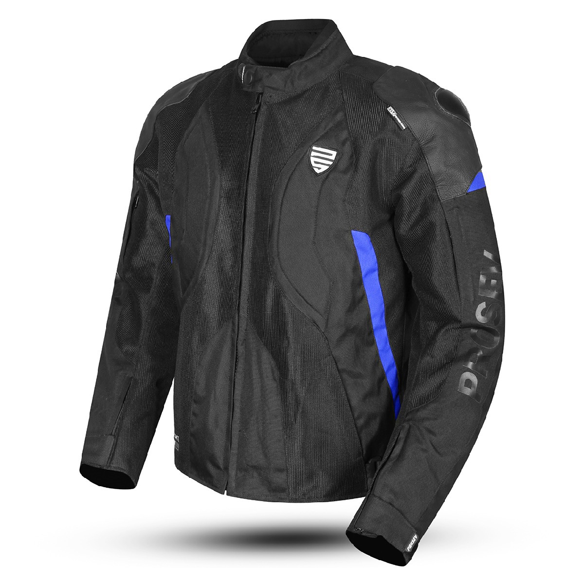 Prosev 195 Gp Knight Hörgüçlü Korumalı Motosiklet Montu (Mavi)