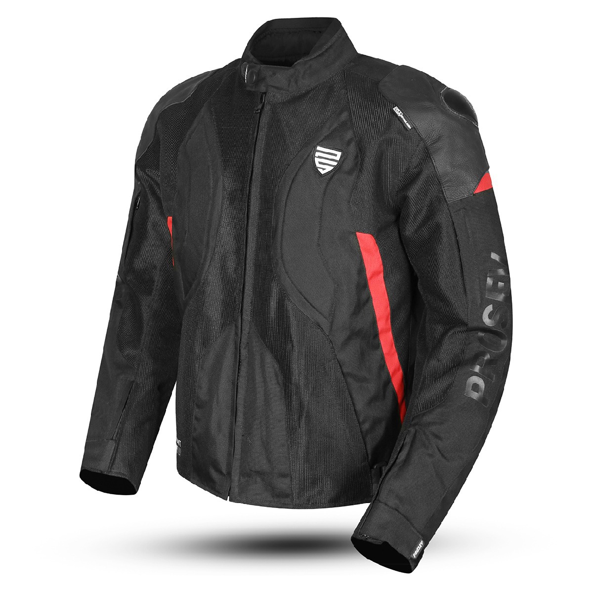 Prosev 195 Gp Knight Hörgüçlü Korumalı Motosiklet Montu (Kırmızı)