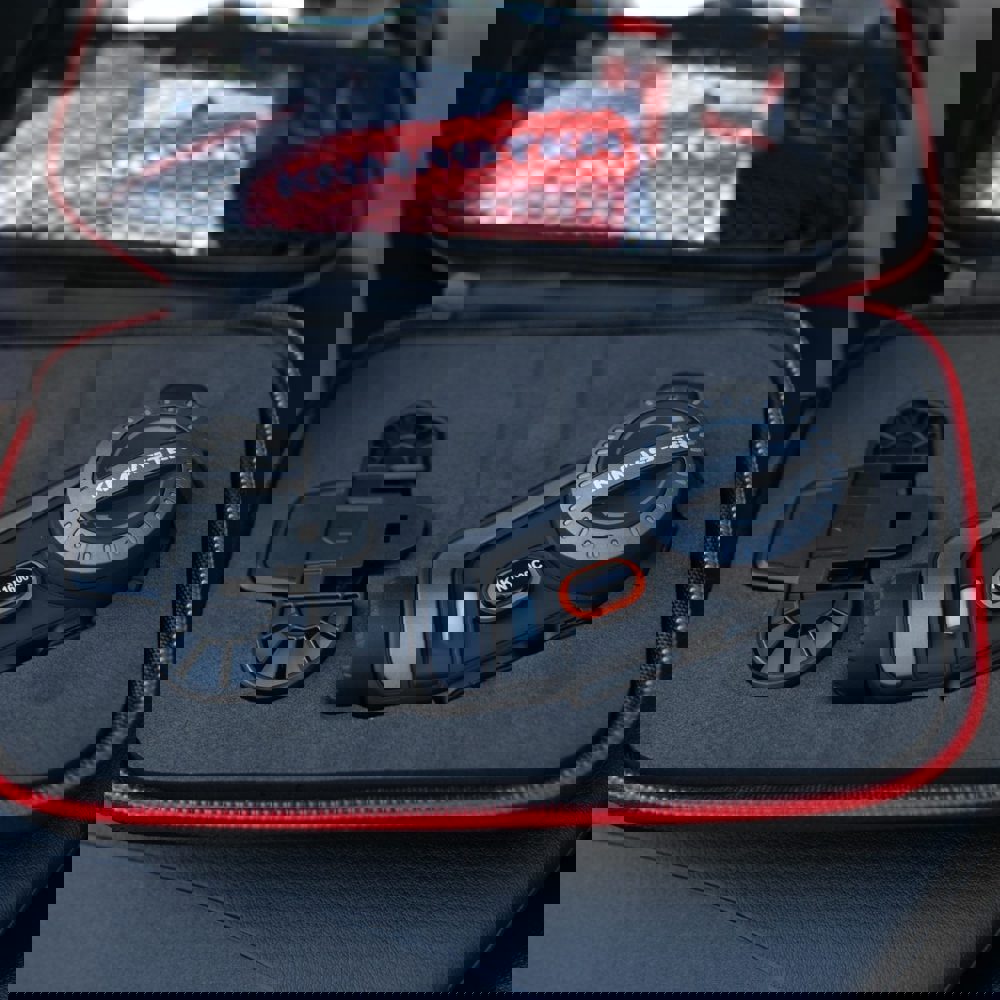 KNMASTER KN1600C KAMERALI MOTOSİKLET KASK İTERKOM BLUETOOTH KULAKLIK SETİ