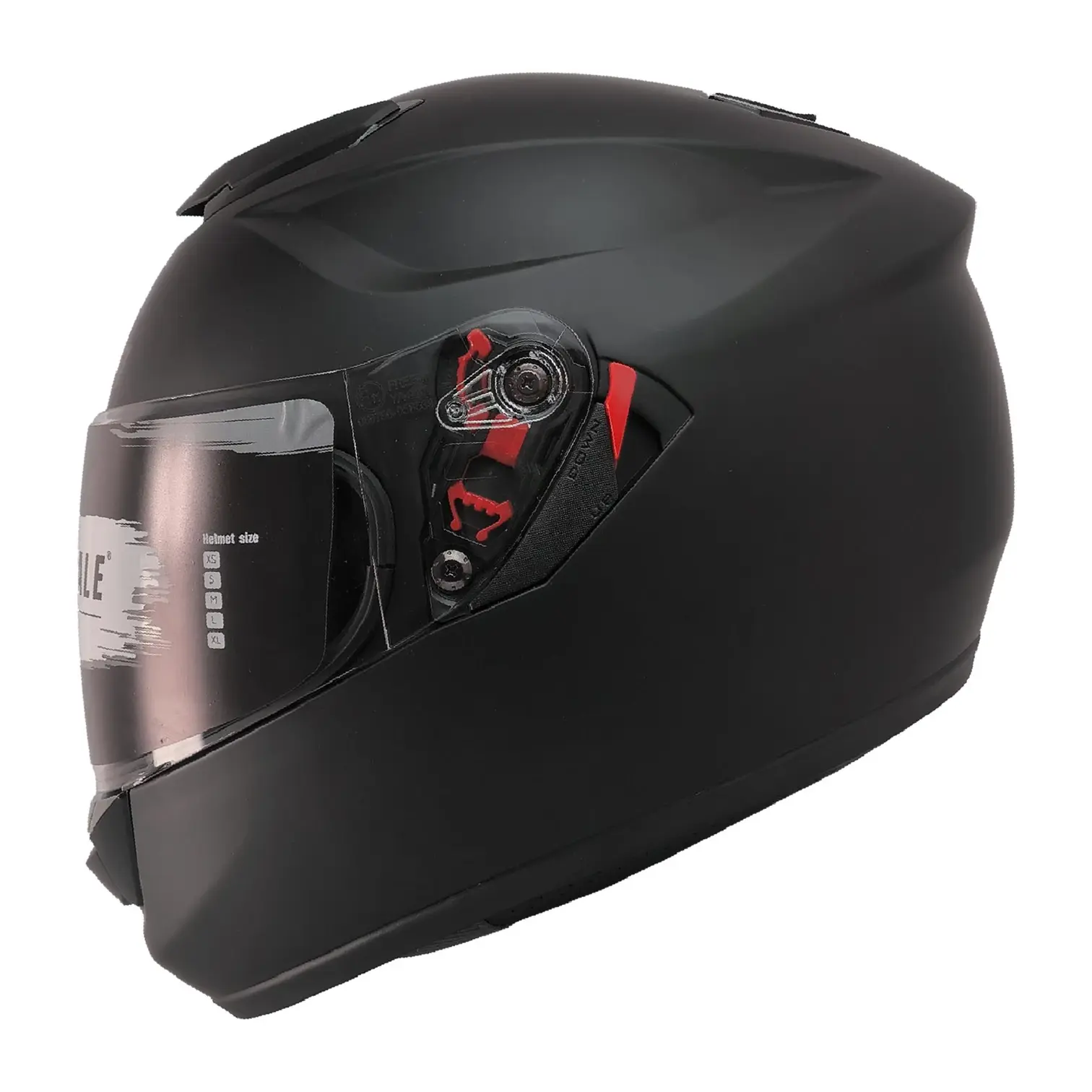 FREE-M FR913 MAT SİYAH FULL FACE KASK