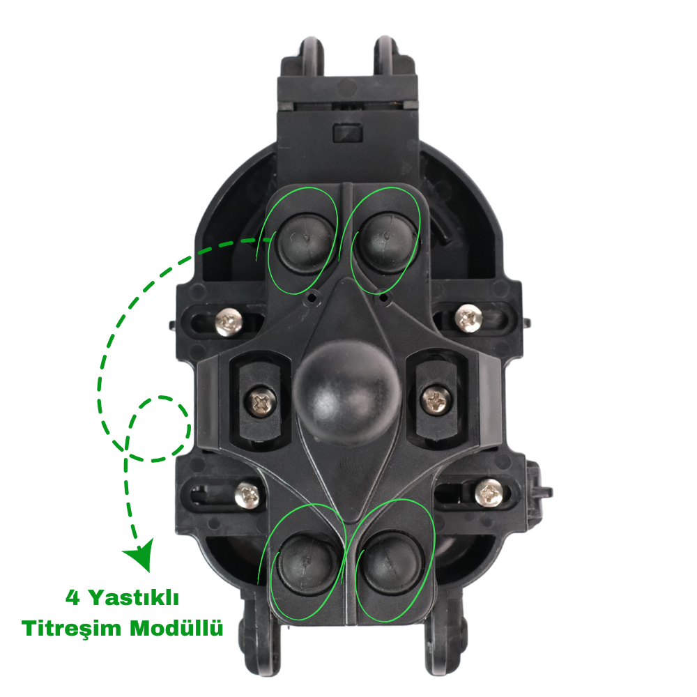 TANYU FP400 Titreşim Engelleyicili Tüm Motosikletlere Uyumlu Telefon Tutucu