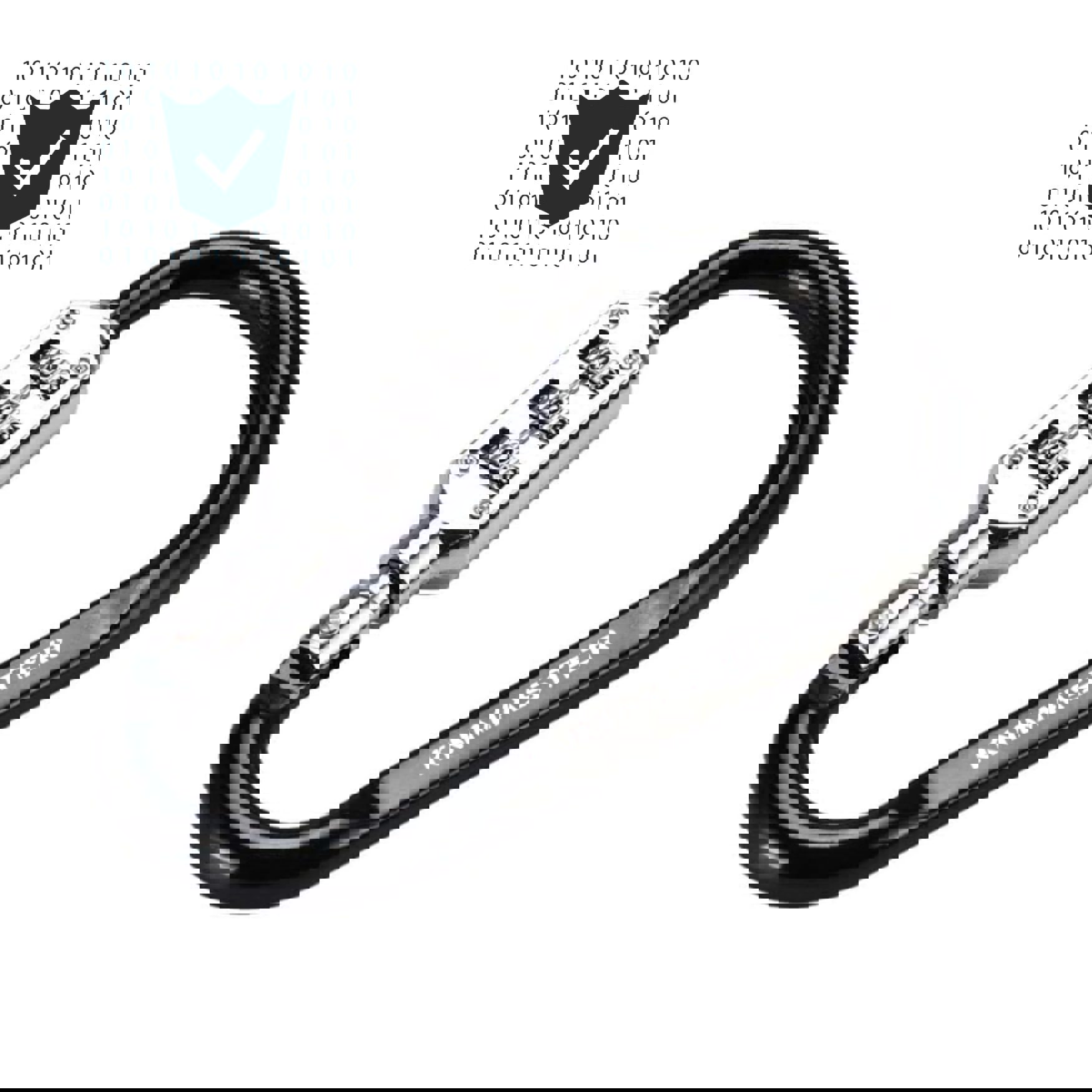 KNMASTESR LOCK 100 ŞİFRELİ KARABİNA ÇOK AMAÇLI MOTOSİKLET KASK KİLİDİ