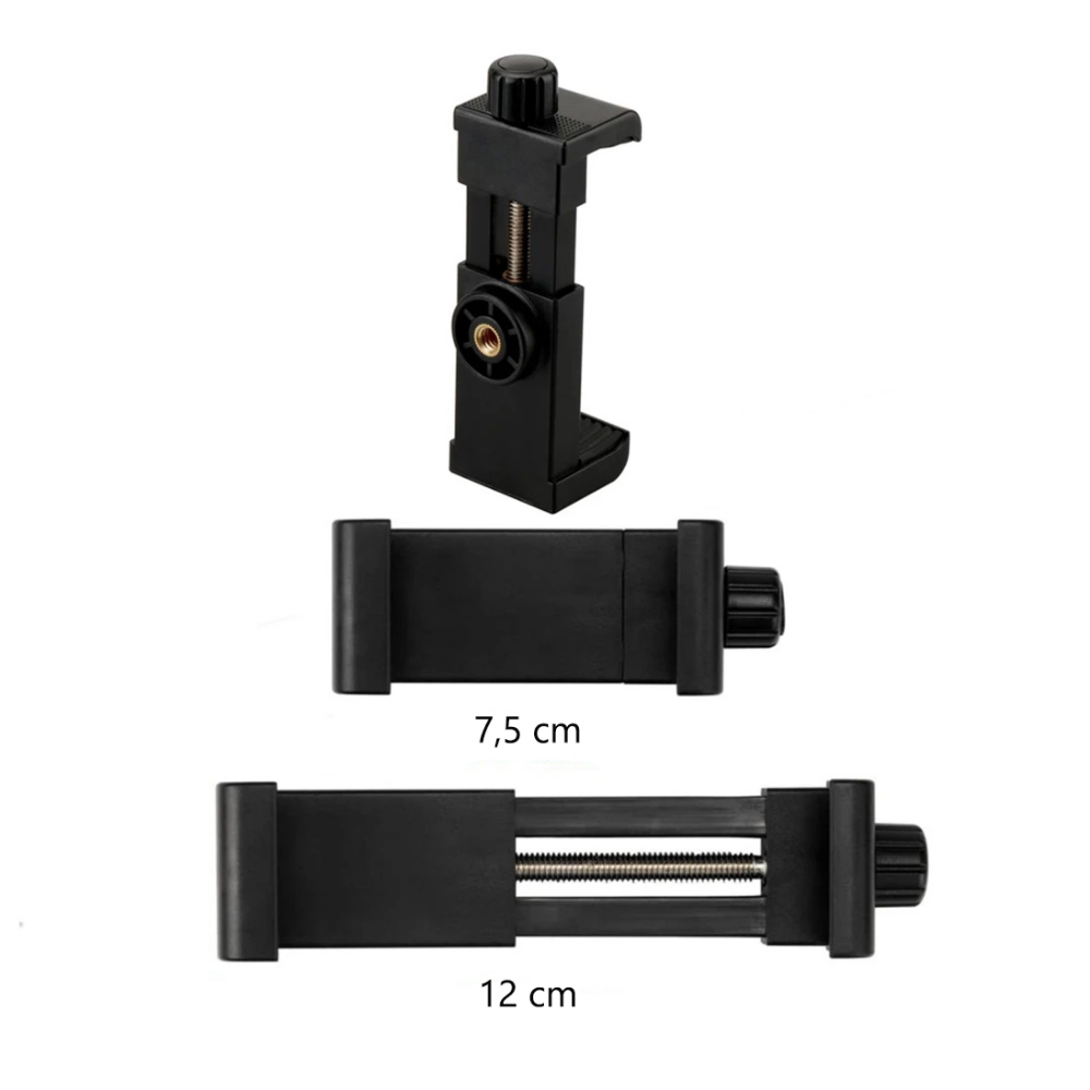 Knmaster HC-20 Motosiklet Kask Çene Yapıştırıcılı Telefon Ve Aksiyon Kamera Tutucu Full Set